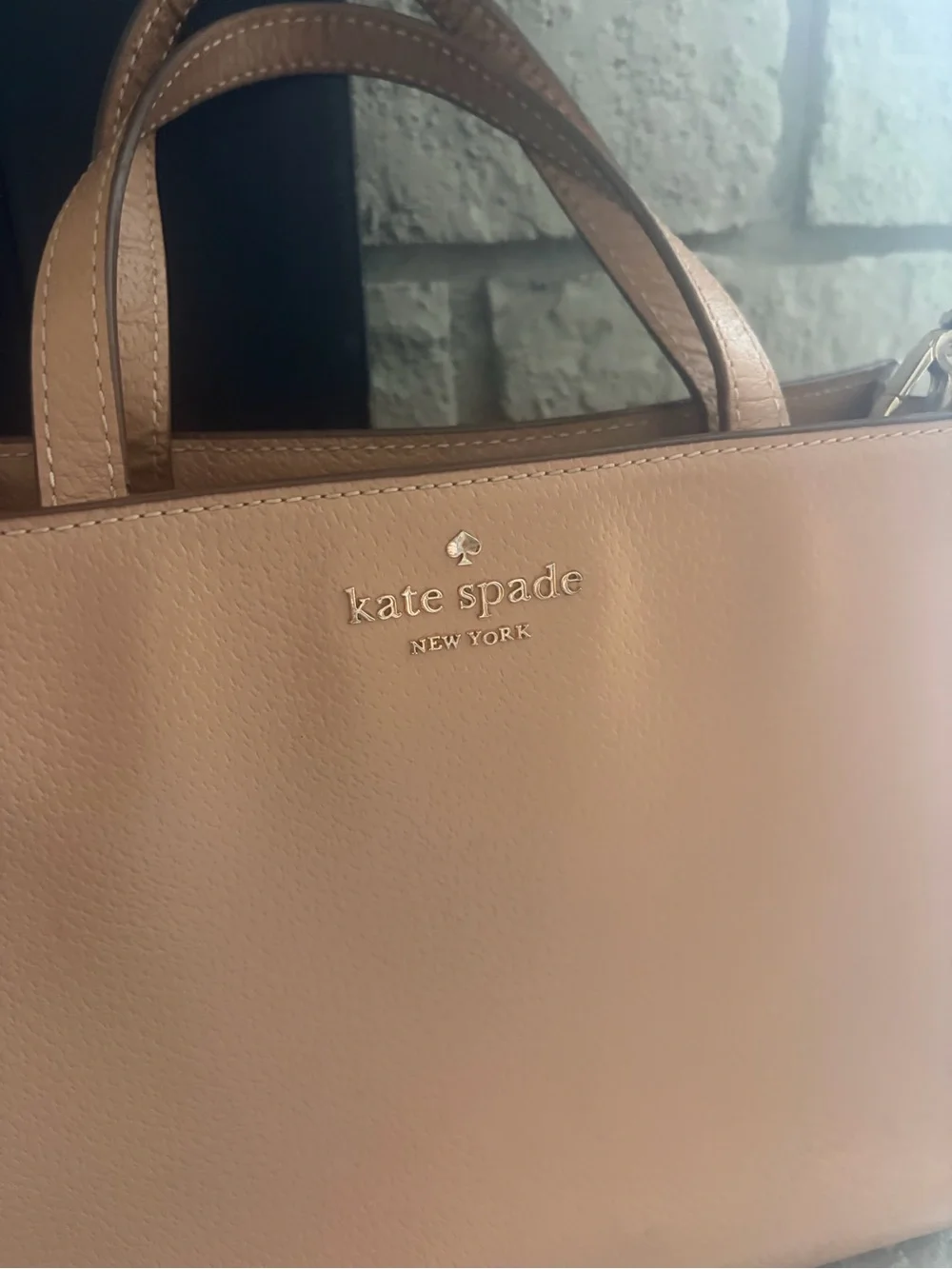 kate spade structured pebble